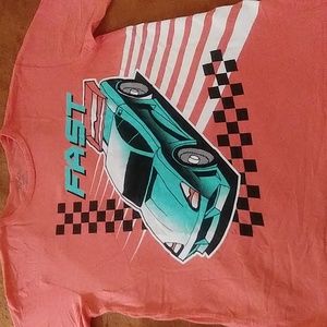 Big boys printed short sleeve T Shirt